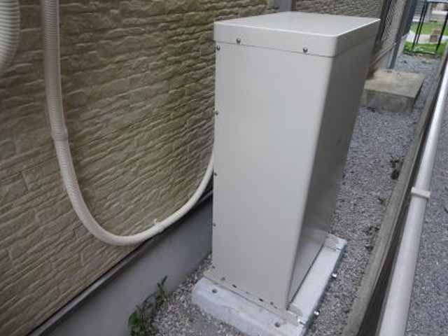 埼玉県さいたま市の 長州産業製CB-LKT70Aの蓄電池施工写真