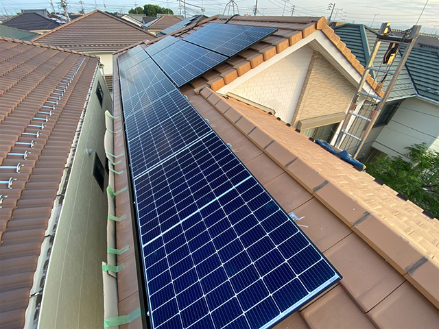 愛知県一宮市の長州産業製CS-340B81 ×23の施工写真