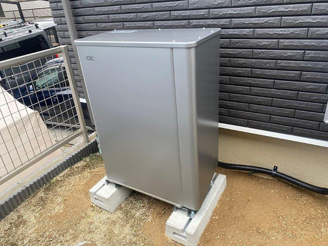 福岡県福岡市の 長州産業製CB-LMP127Aの蓄電池施工写真