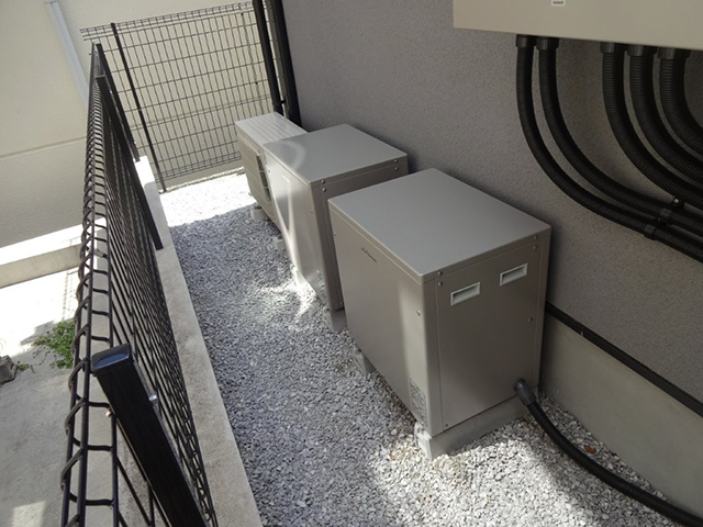 東京都大田区の ニチコン製ES-DYL ×2の蓄電池施工写真