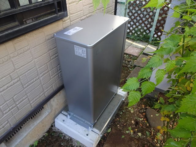 東京都八王子市の 長州産業製CB-LMP127Aの蓄電池施工写真