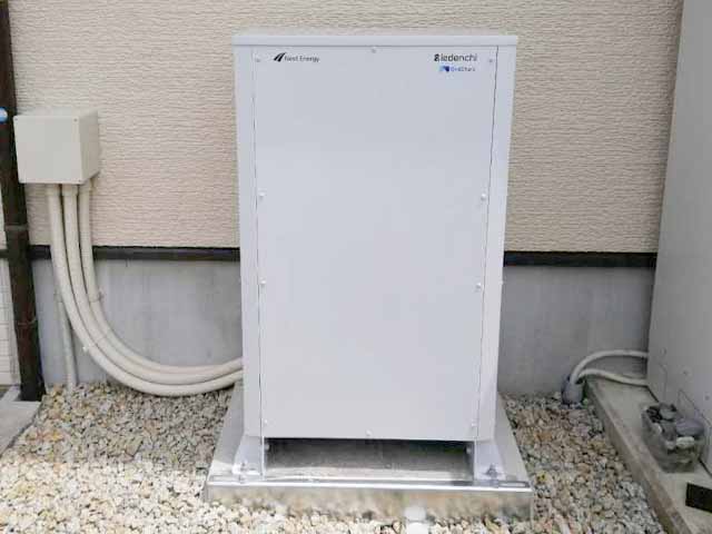 三重県南牟婁郡の ネクストエナジー・アンド・リソース製NX3098-HNS/Yの蓄電池施工写真