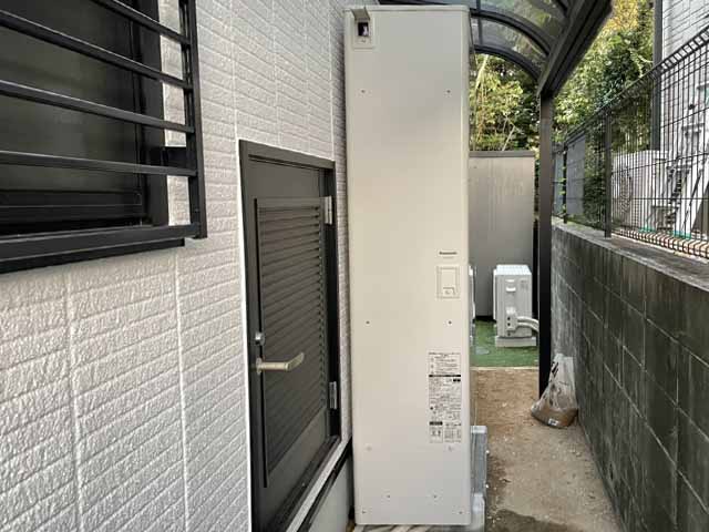 愛知県みよし市のパナソニック製HE-H46KQSのエコキュート施工写真