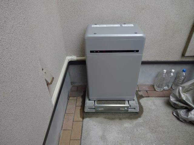 東京都板橋区の 長州産業製CB-LMP98Aの蓄電池施工写真