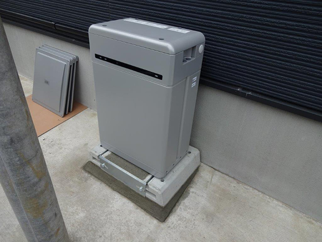 千葉県八千代市の 長州産業製CB-LMP98Aの蓄電池施工写真