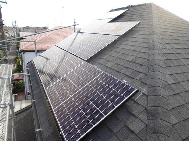 神奈川県横浜市の長州産業製CS-340B81 ×16、CS-223B81 ×3の施工写真