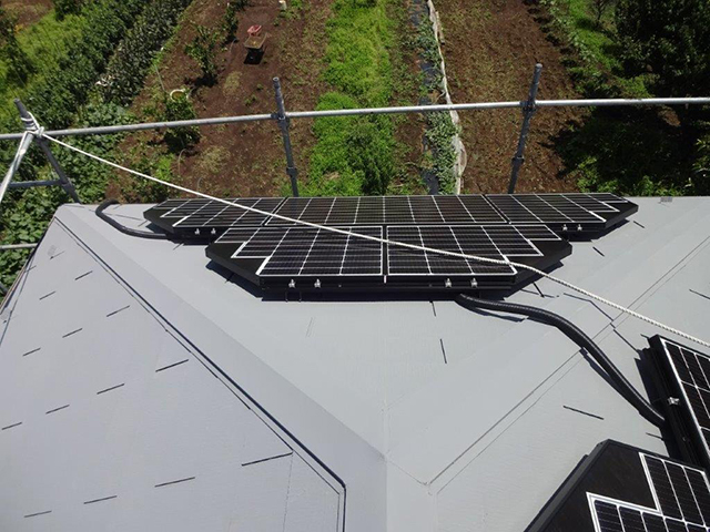 東京都練馬区の長州産業製CS-223B81S ×13、CS-109B81S ×1、CS-109B81R ×3、CS-109B81L ×4の施工写真