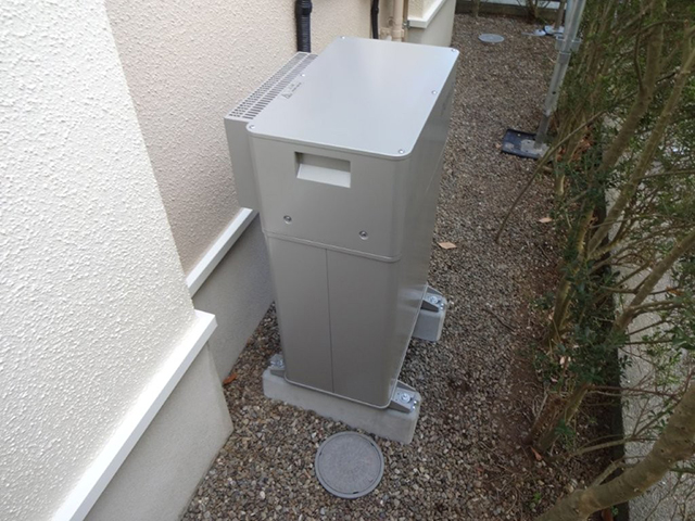 東京都町田市の Qセルズ製QREADY-B97-1の蓄電池施工写真