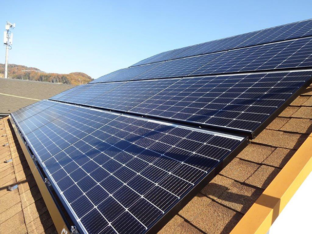 東京都八王子市の長州産業製CS-223B81S ×24、CS-109B81S ×4、CS-109B81L ×4、CS-109B81R ×4の施工写真