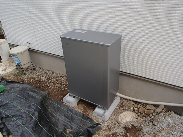 東京都八王子市の 長州産業製CB-LMP127Aの蓄電池施工写真