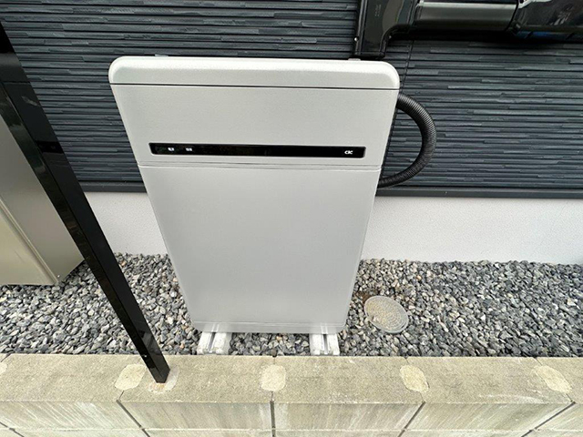 愛知県あま市の 長州産業製CB-LMP98Aの蓄電池施工写真