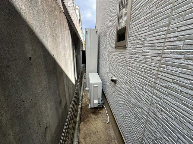 愛知県愛知郡のダイキン製EQA46YFTVのエコキュート施工写真