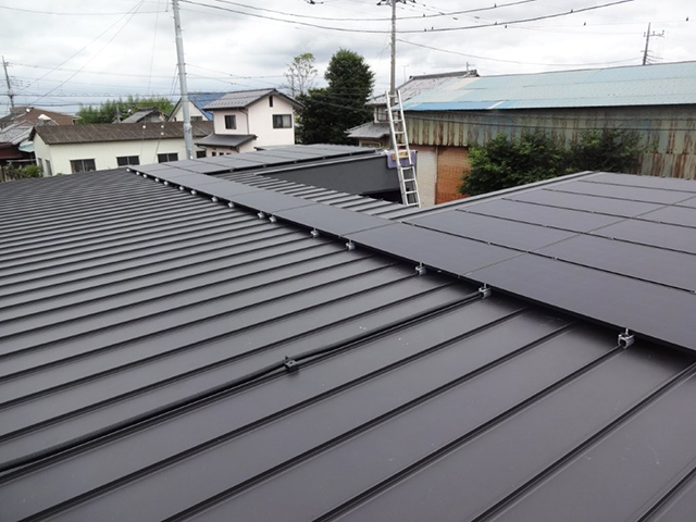 群馬県高崎市のハンファジャパン製Re.RISE-NBC AG270 ×30の施工写真